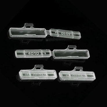 GIFFEX 4010 TAG HOLDER TRANSPARENT