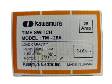 KAWAMURA TM - 25A TIME SWITCH