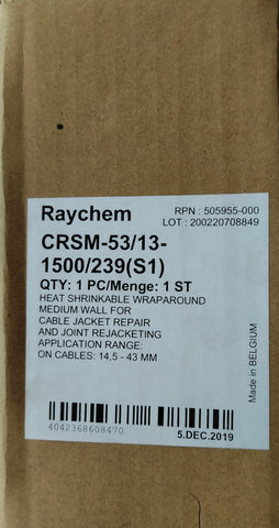 Raychem CRSM Wraparound Repair Sleeve