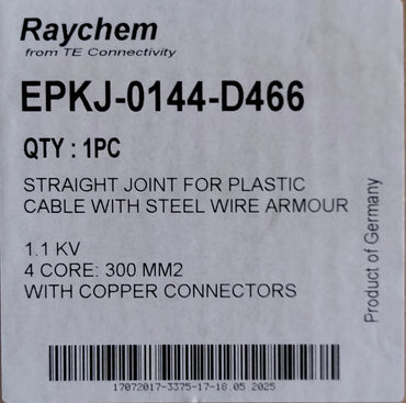 RAYCHEM EPKJ-0144-D466 HEAT SHRINKABLE STRAIGHT JOINT KIT