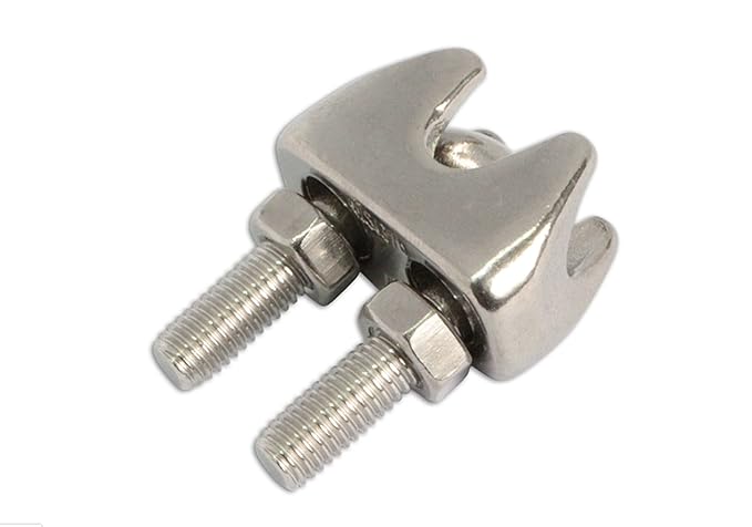 3 mm Stainless Steel U-Bolt Type Wire Rope Clip Clamp