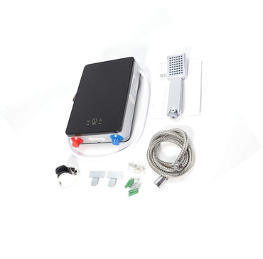 DSK-65 Instant Electric Water  Heater with Shower Kit Black Modern