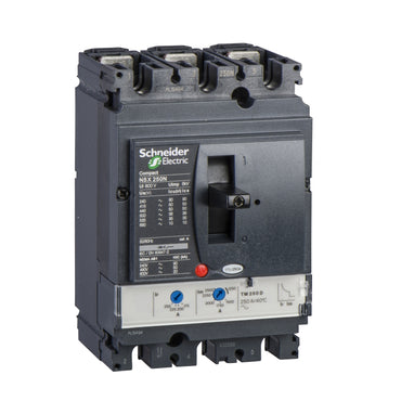 SCHNEIDER LV431782, circuit breaker Compact NSX250F - TMD - 250 A - 3 poles