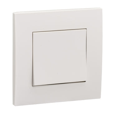 SCHNEIDER KB31/1, Switch, Vivace, 16AX, 250V, 1 way, 1 gang, white