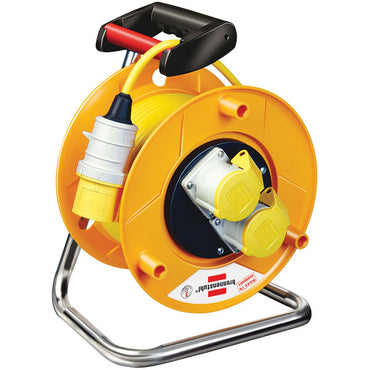 Brennenstuhl 110V 16A 2-socket 50m cable reel