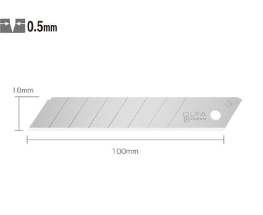 Olfa knife blade heavy duty 18mm