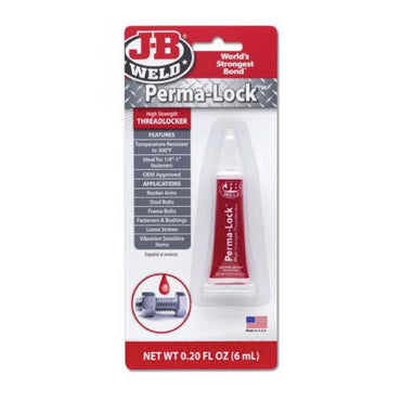 JB weld Perma-Lock Red Threadlocker 6 ml
