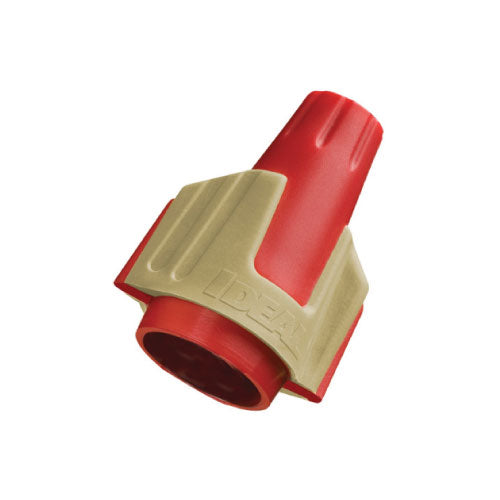 Ideal Twister Pro Wire Connector, 344 Series, Red/Tan, 4mm2