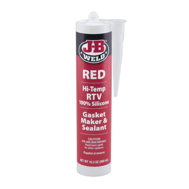 JB Weld Hi-Temp Red Silicone Gasket Maker - 10 oz