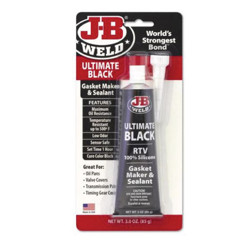 JB Weld Ultimate Black Gasket Maker  & Sealant 3 oz
