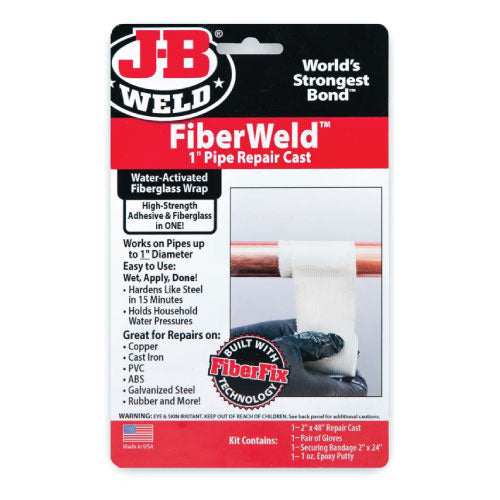 JB weld Fiberweld 1" Fiberglass Pipe Repair Cast
