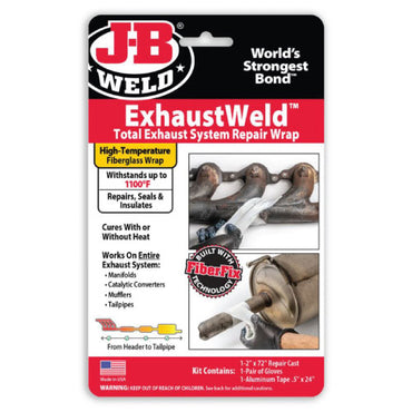 JB Weld Exhaustweld Fiberglass Wrap
