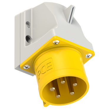 PCE CEE-wall mounted plug ; 5 pin; IP44; 32A