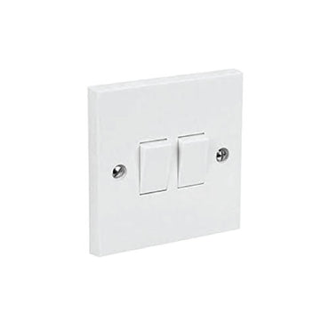 Tenby 10A Switch 2x2 way White