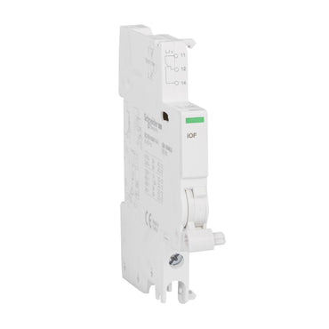 Schneider Auxiliary contact, Acti9, iOF, 1 OC, AC/DC