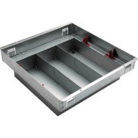 MK Underfloor Service Outlet Basic Box Without Lid (250x250x60mm)