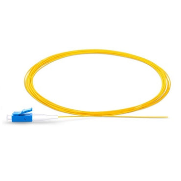 FS 1m LC-UPC Simplex OS2 SM PVC 0.9mm Fiber Pigtail