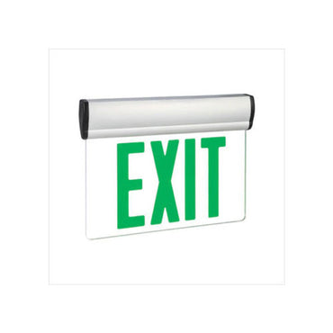 Garrini Exit Light AC/DC, Single face, Green Letter Exit Light