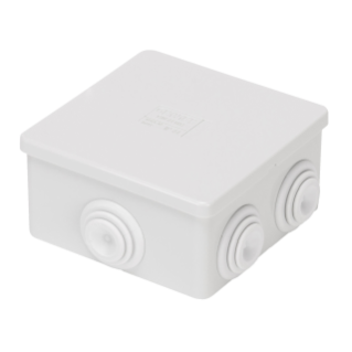 Gewiss Junction Box with Press on Lid (80x80x40mm)