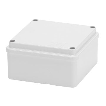 Gewiss Junction Box with Plain Screwed Lid (100x100x50mm)