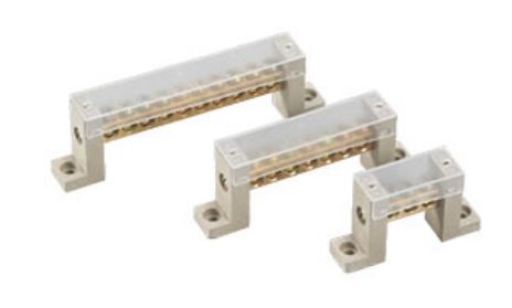 LKC Raised Insulated Terminal Connector Strip (12 Way) neutral link