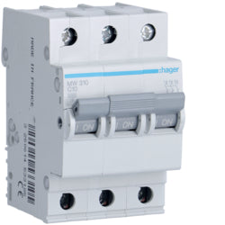 Hager MW 3kA C Circuit Breakers