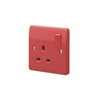 MK 13 Amp Single Double Pole Switched Socket