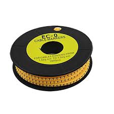Maxwell EC-0 Wire Cable Markers (1.5-3.0 sq.mm)