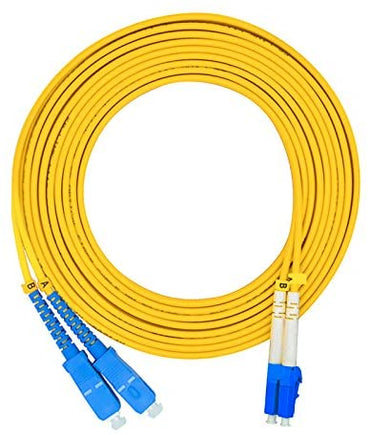 Norden SC-LC Duplex OS2 SM 2 Meter Fiber Optic Patch Cable