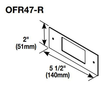 Legrand OFR Series Overfloor Raceway Decorator Device Plate