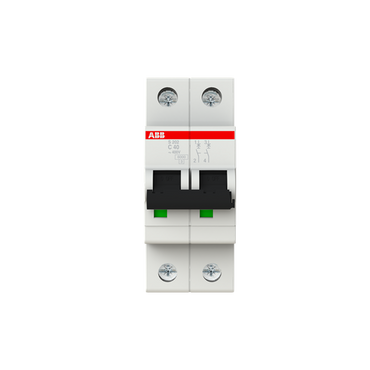 ABB S202M 2P, 63A Miniature Circuit Breaker