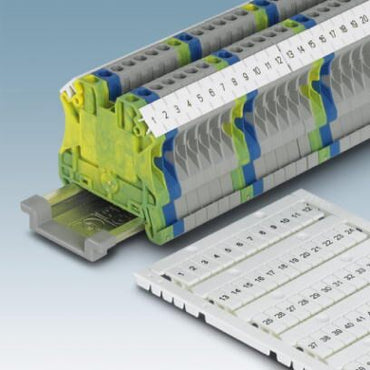 Phoenix Contact Printed Markers for terminal blocks, 1 Card