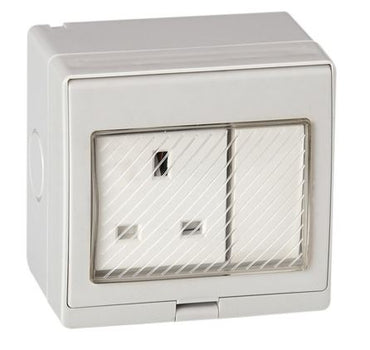 TURBO 13A IP55 Weatherproof Switch Socket 250V