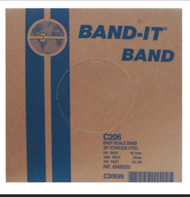 BAND IT-201ss band 3/4"