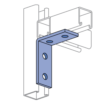 Unistruct P1325 - 4 Hole, 90° Fitting SS