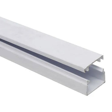 Spartan PVC Wall trunking with sticker white